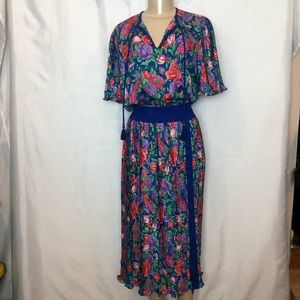 80s Vintage Diane Freis Dress